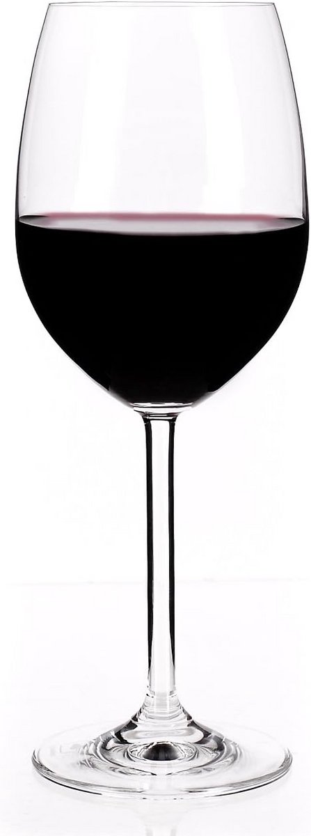 Rode Wijnglas 460ml - Tijdloos Design - 12 stuks - Leonardo Daily
