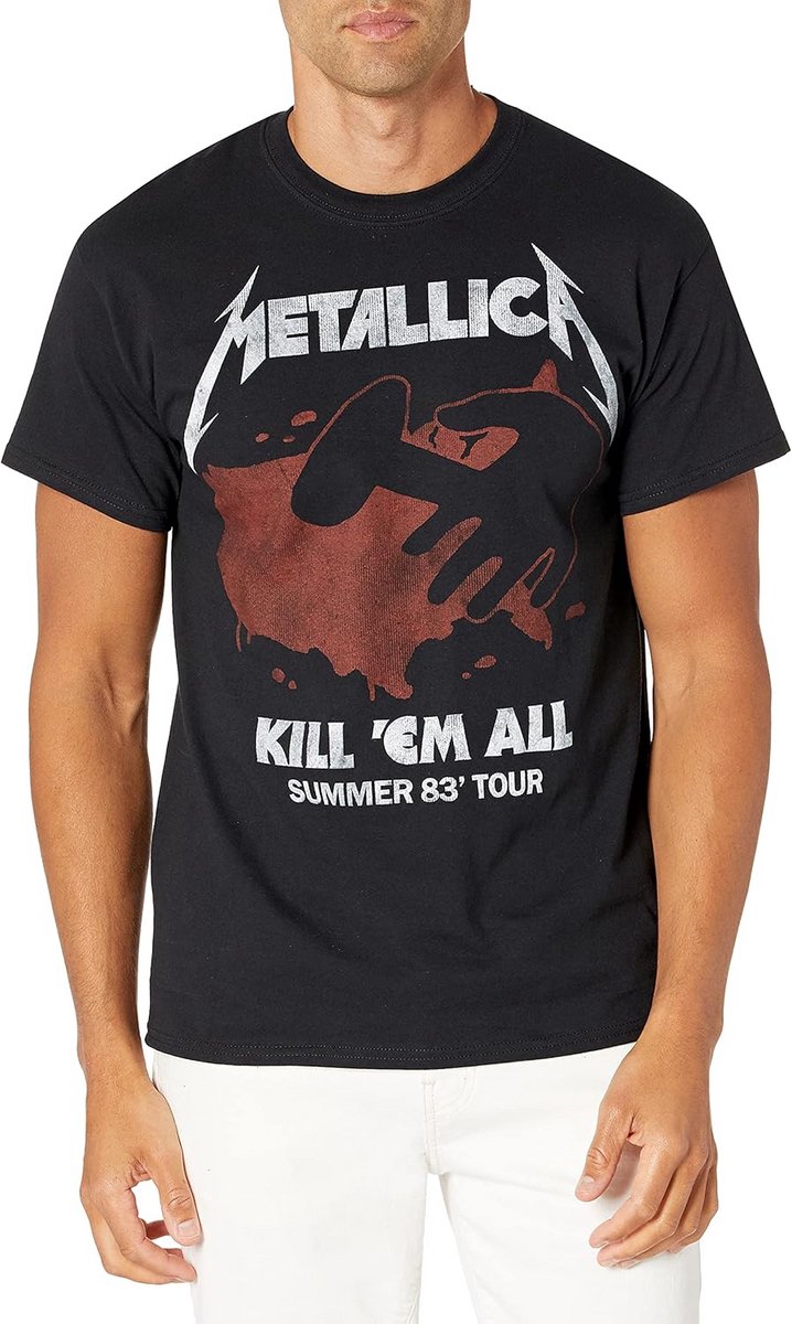 Metallica T-shirt met grafische prints