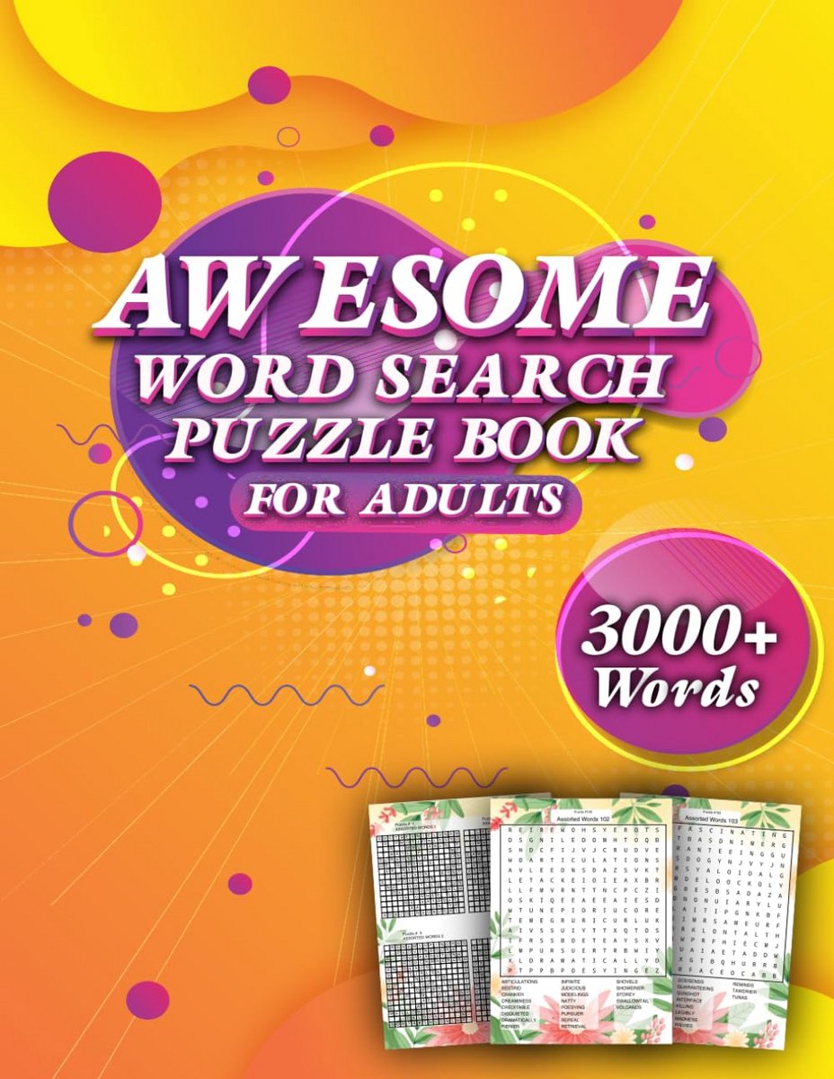 Woordzoekpuzzelboek Groot Lettertype: 3000+ Woorden | Hersentraining voor Volwassenen
