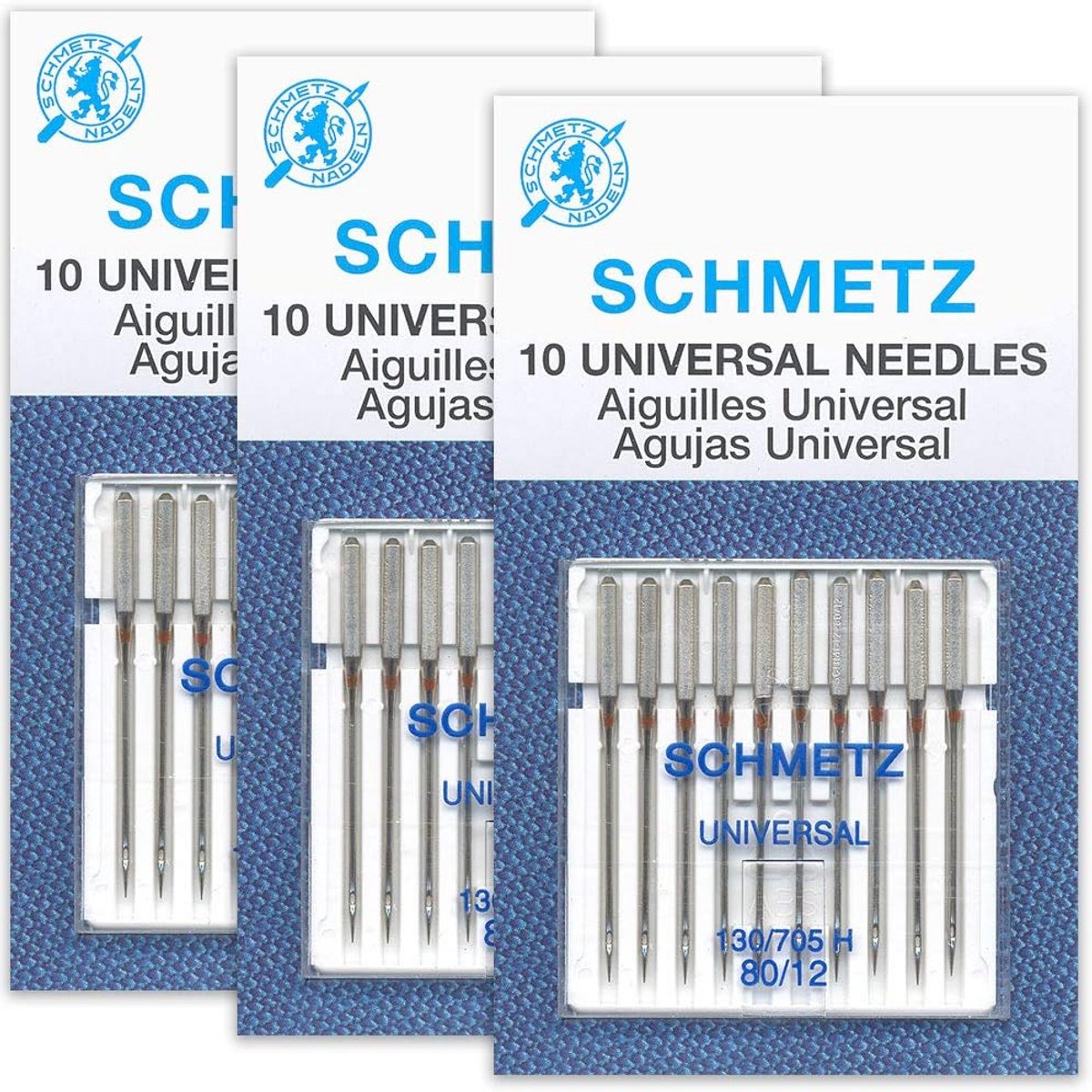 Universele Naaimachine Naalden Maat 80/12 - Set van 30 Stuks