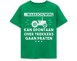 Waarschuwing – Praat Graag Over Trekkers T-Shirt Kinderen