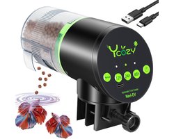 Automatische Visvoederautomaat - Eenvoudig In te Stellen Voerdispenser voor Aquarium en Terrarium