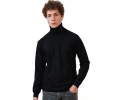 Valenci Coltrui Ruit Zwart- Trui Heren - Sweater Heren