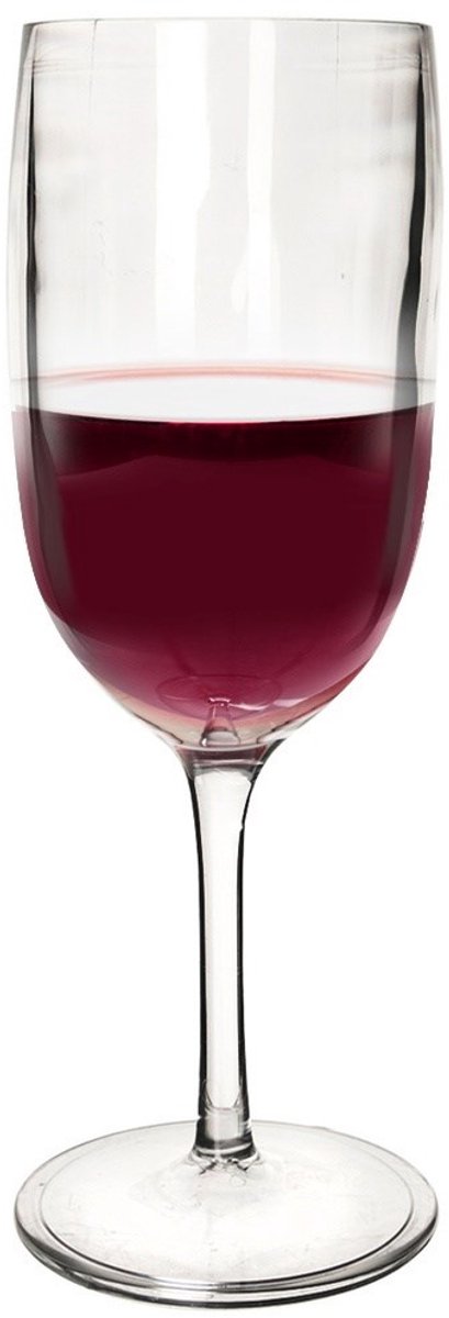 Orion - Wijnglas - Plastic - 320 ml - Niet Breekbaar