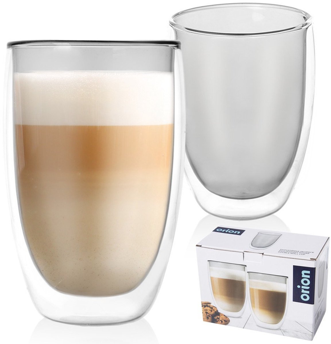 Orion Double - Thermische Glazen - Dubbele Wand - 460 ml - Set van 2 — cadeau in Koken & Dineren - foto 5