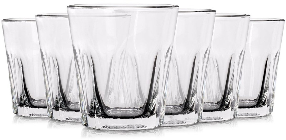 Excellent Houseware - Glazen Borrelglaasjes - 40 ml - Set van 6 - Vaatwasserbestendig