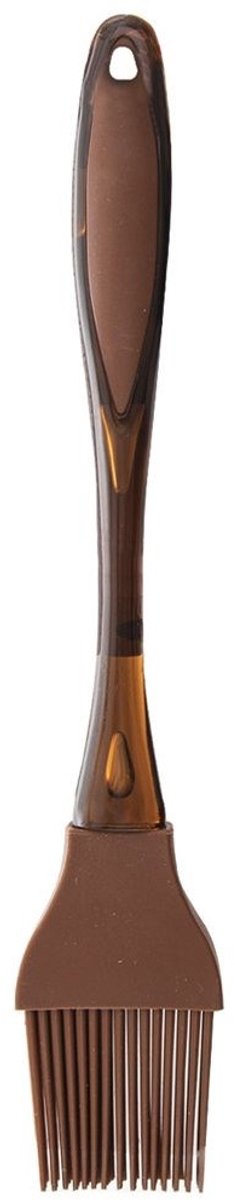 Orion Sillinie - Siliconen Keukenpenseel - 22cm - Hittebestendig - Bruin