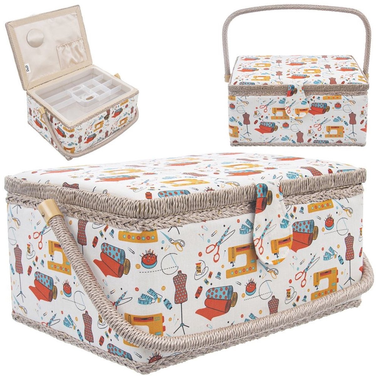 Orion Serie - Naaimand - Praktisch - Inclusief Organizer - Magnetische Sluiting