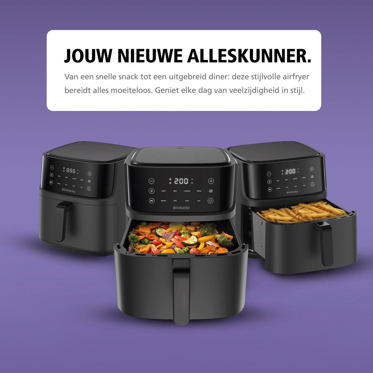 BK Connect Airfryer XXL 7,6 liter | Coppens Warenhuis