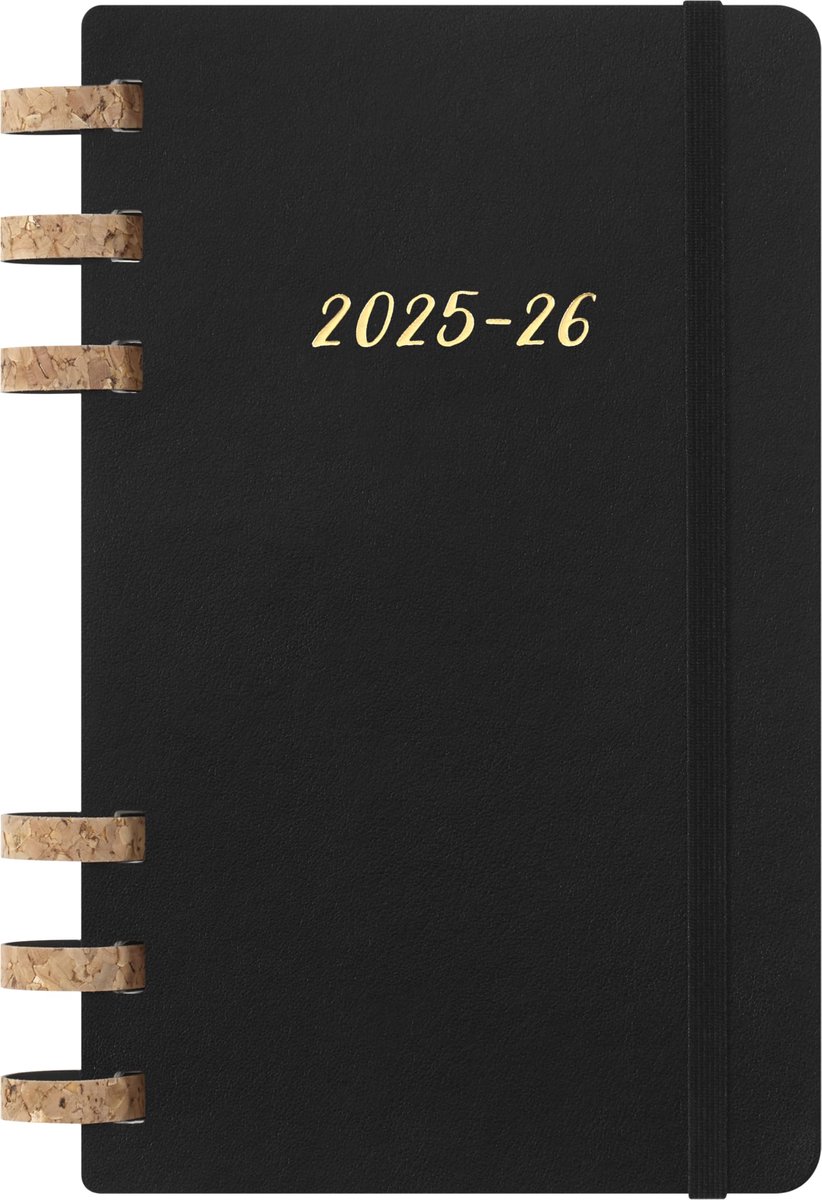 IMPERATORIS® Schoolagenda 2026 - Perfect voor Scholen Jongens en Meisjes - School To-do-lijst - Slimme Planagenda - 1 Stuk - Zwart