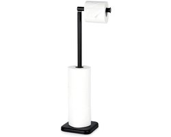 Vilde - Standaard voor Toiletpapier - Zwart - 56cm