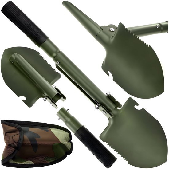 Pelle De Survie Tactique Martinez Albainox – Acier Inoxydable Et Manche Alu – Série Premium