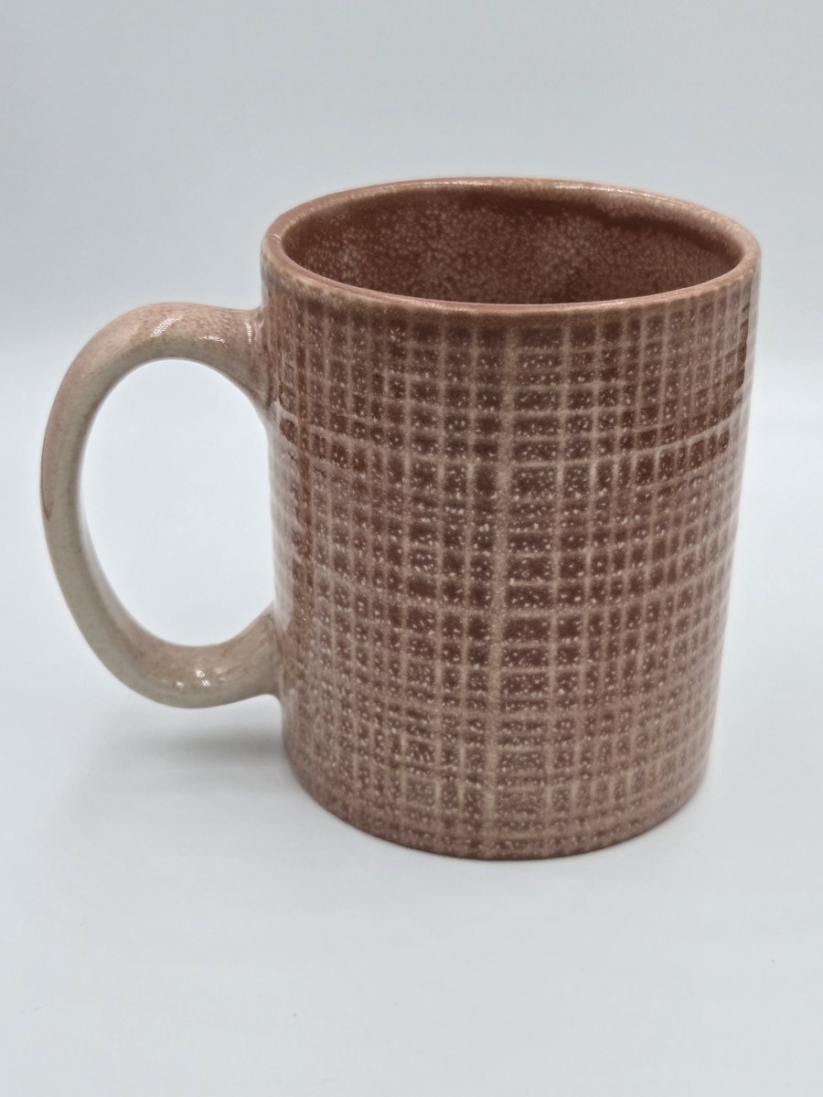 Mok Koffiemok Reassure 380 ml Roze Keramiek diameter 8cm hoogte 10cm