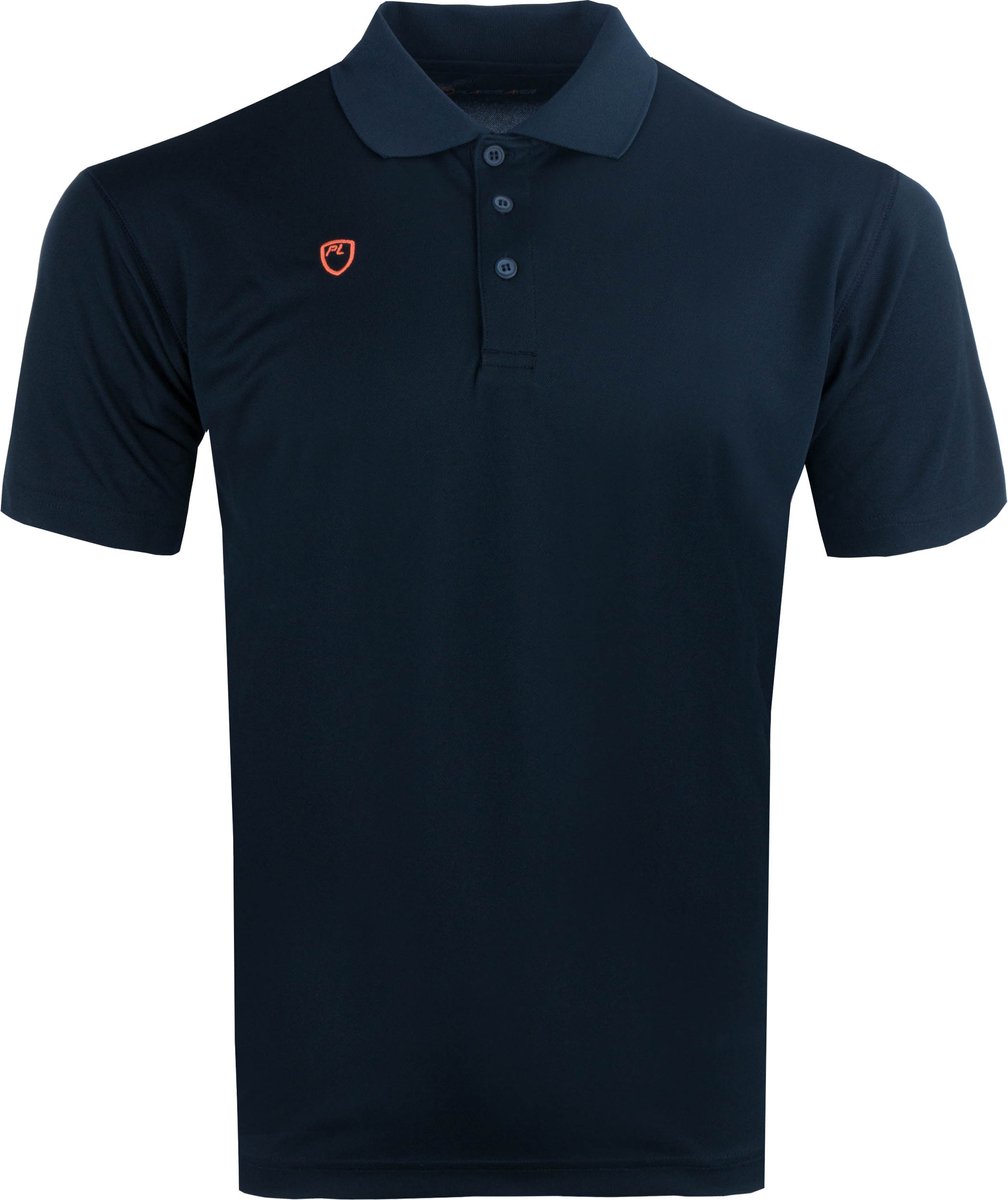 Herenpoloshirt Playerlayer Victory marineblauw - XS