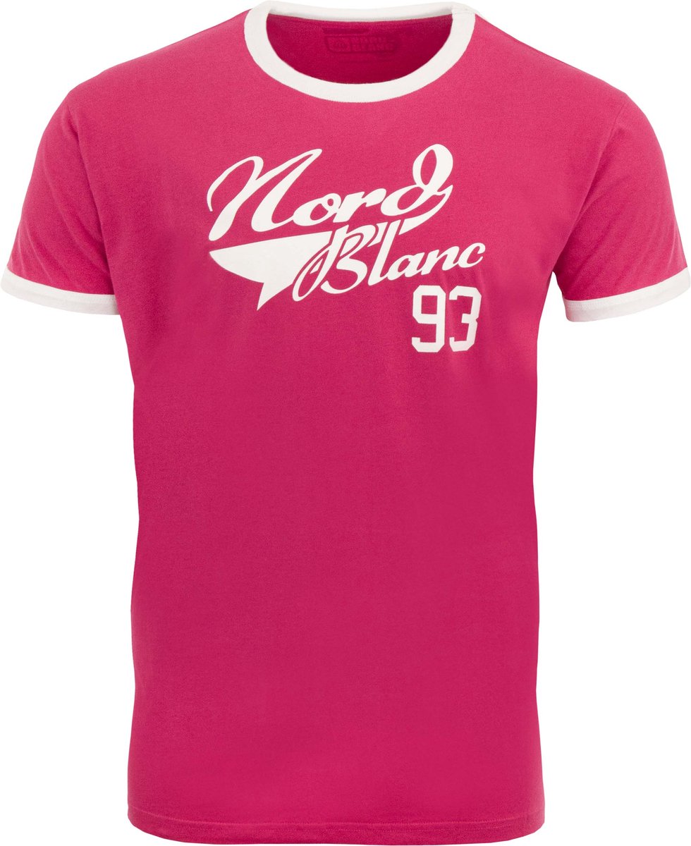 Nordblanc Heren T-shirt met korte mouwen Roze - XL
