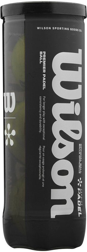 Wilson Premier Padel ballen 3 stuks