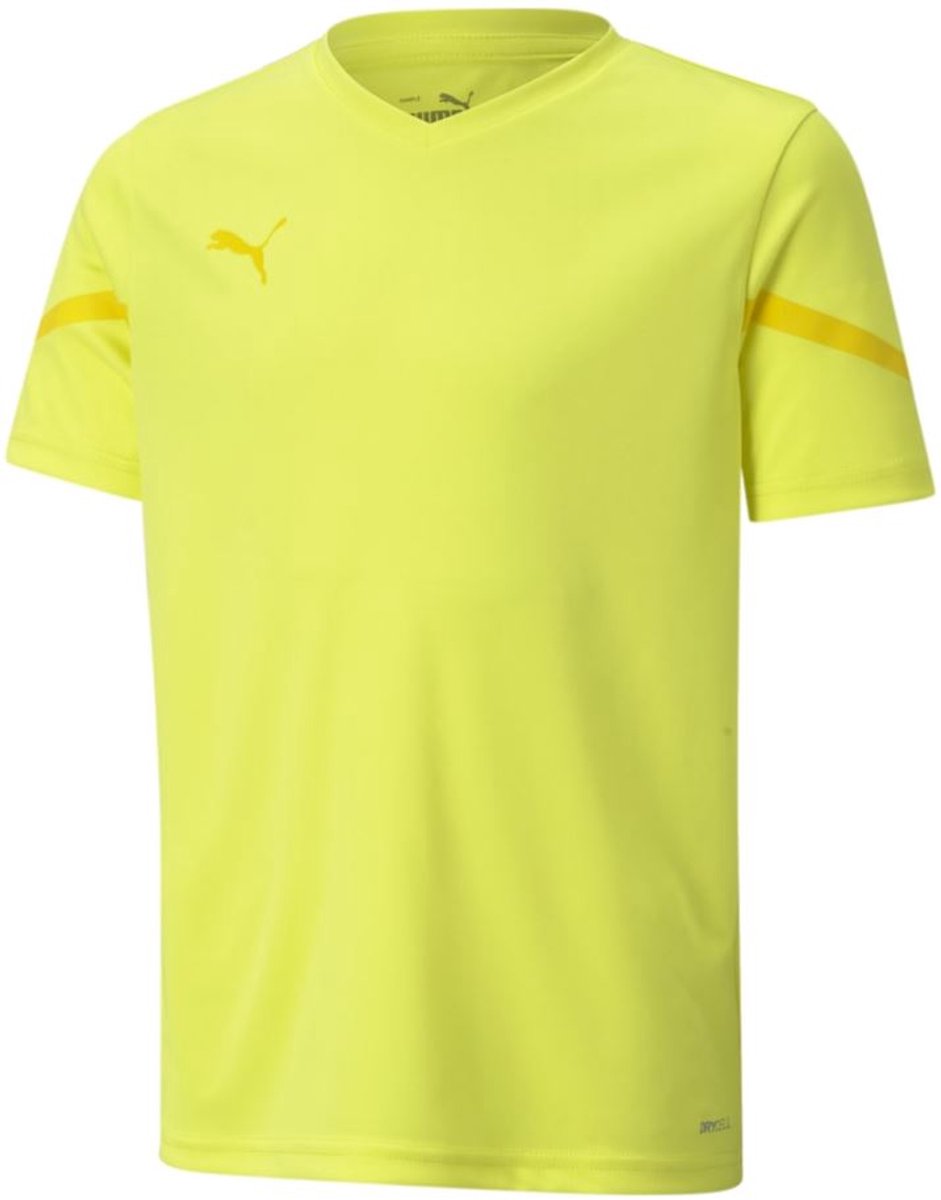 Puma Teamflash Jersey Flou- voor kinderen Geel