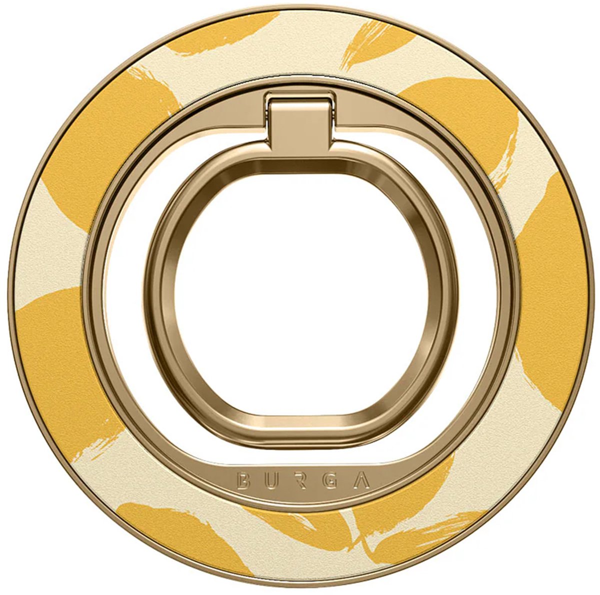 Burga Ringholder geschikt voor MagSafe Gold - Telefoonring - Lemon Tart