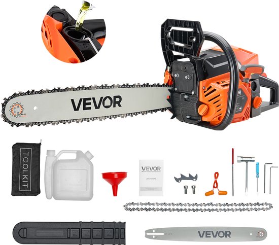 VEVOR 62cc Benzine Kettingzaag