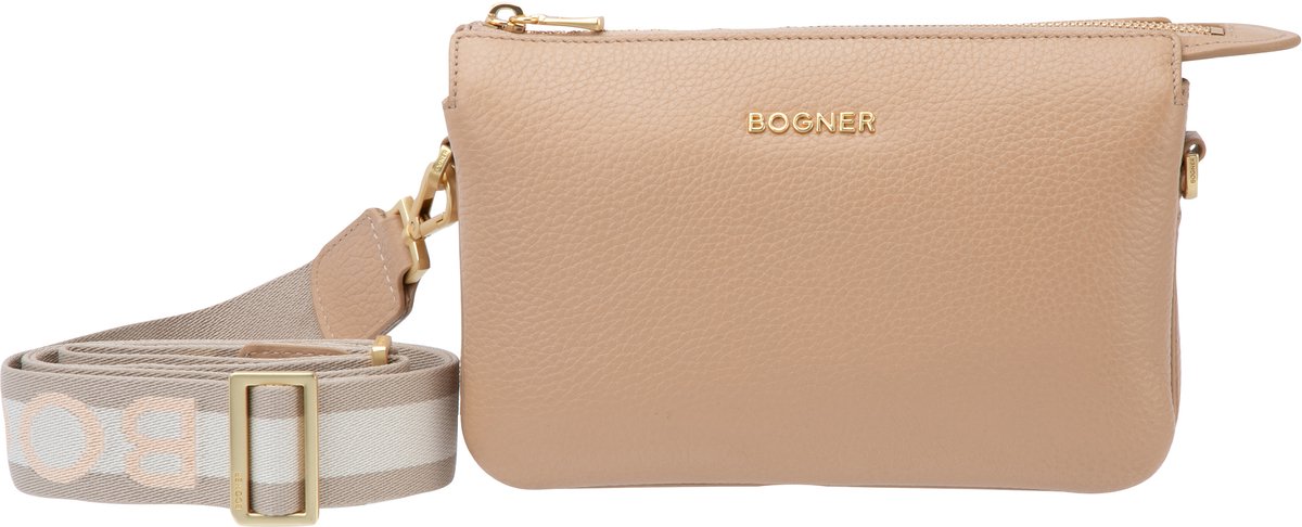 Bogner Schoudertas Wallis Taja Shoulderbag Latte Beige