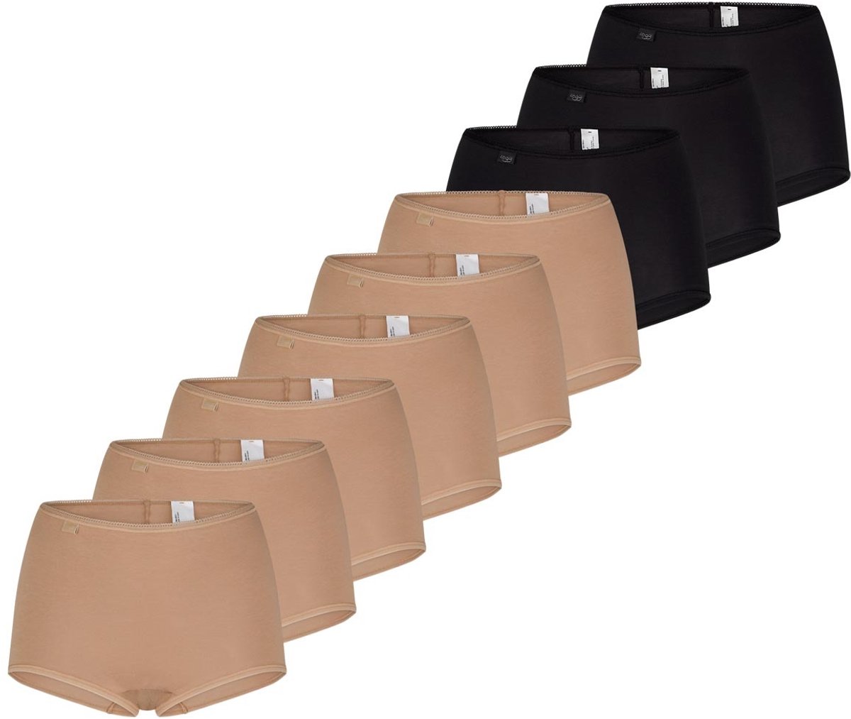 sloggi Dames maxi slip 9 pack 24/7 Cotton