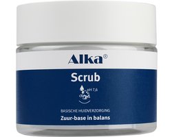 Alka Scrub - Basische zout & olie lichaamsscrub pH 7,6 - op zoutbasis met puur Himalayazout - met 5 natuurlijke oliën - Voedt, reinigt én hydrateert intensief