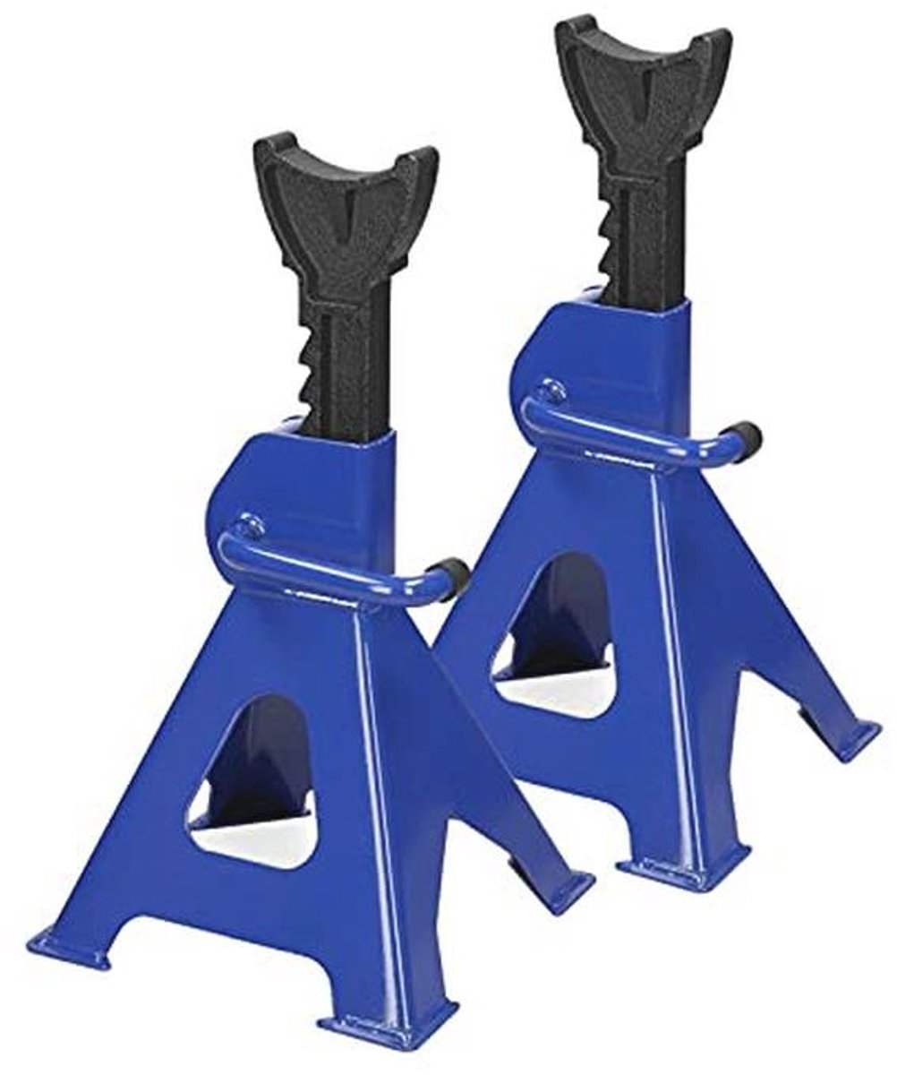 Verstelbare Heavy Duty As Jack Stands - 3 Ton Capaciteit voor Auto en Caravan