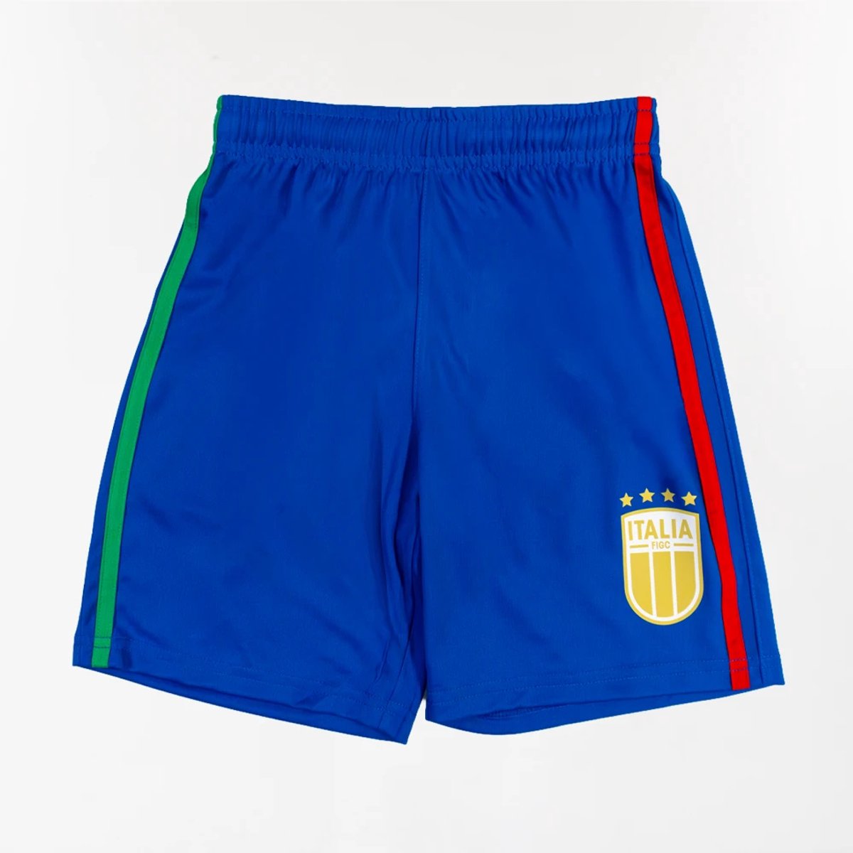Italië Voetbaltenue Kinderen - Maat 116 - FIGC - Wit - Sportkledingset - Voetbaltenue Kinderen - Shirt & Broekje - Officiële Fanmerchandise - Jongens & Meisjes