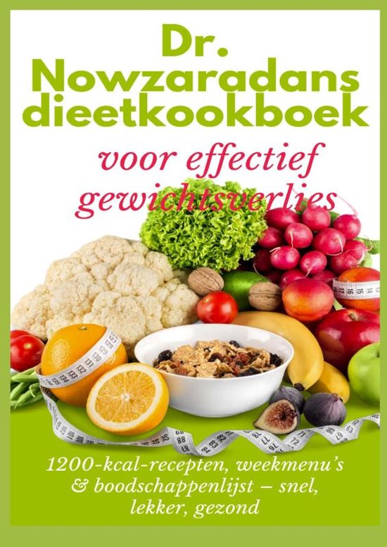 Dr. Nowzaradans dieetkookboek voor effectief gewichtsverlies ... - cover