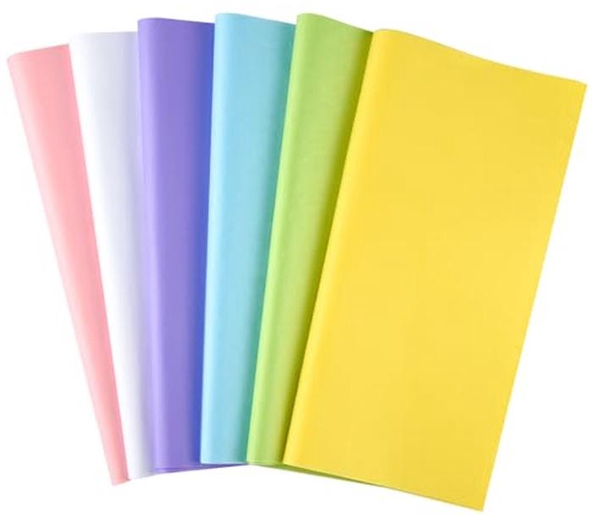 Veelkleurig zijdepapier voor Pasen, Lente en Feestelijke Decoratie