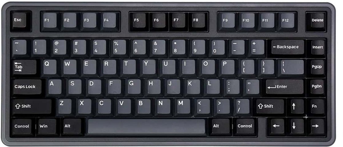 VARMILO Minilo75 HE Zwart 75% Gateron Magnetic Jade Pro Magnetische Schakelaar 8K Hz Hall Effect RGB Hotswap Mechanisch Gaming Toetsenbord