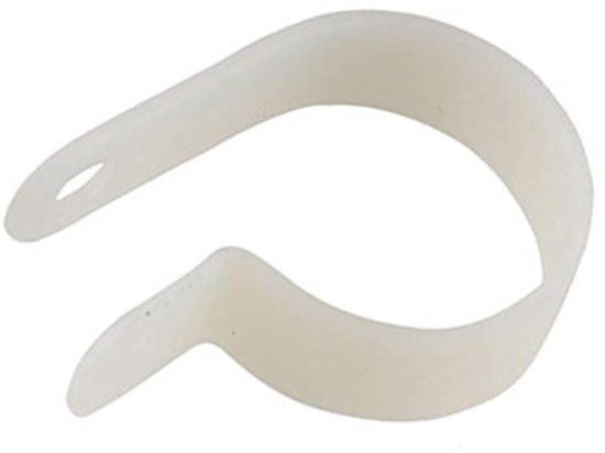 Belle Vous 271 Stuks Nylon R-Type Kabel Klem Assortiment Set – 6 Maten – Zwart Plastic Klemmen met Montage Schroeven – Elektrische Kabel Bevestigers