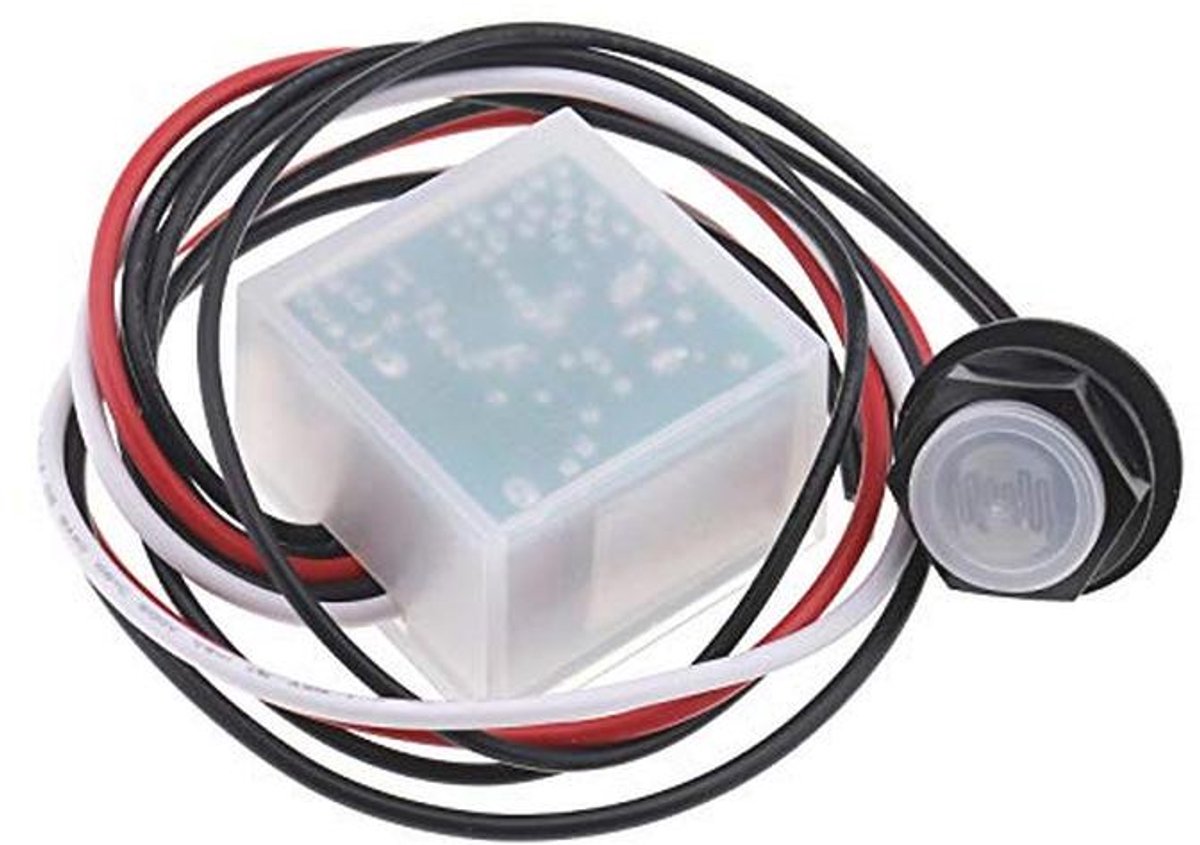 Foto-elektrische schemerschakelaar voor wandlicht met 20mm draad - IP65