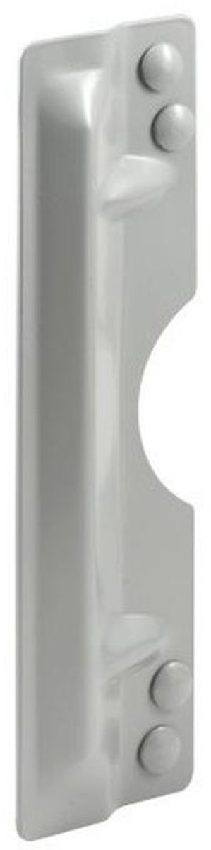 Beveiligingsplaat voor Deur - Bescherming tegen Inbraak, Gemakkelijk te Installeren op Deuren voor Personen met Beperkingen 3" x 11" Grijs