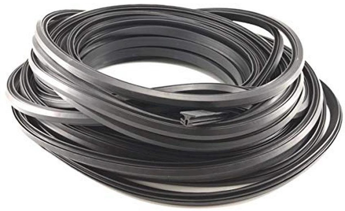 Terrasvoegband met anti-rekdraad voor alle terrassystemen, 5-7 mm, zwart, 50 m (2 x 25 m)