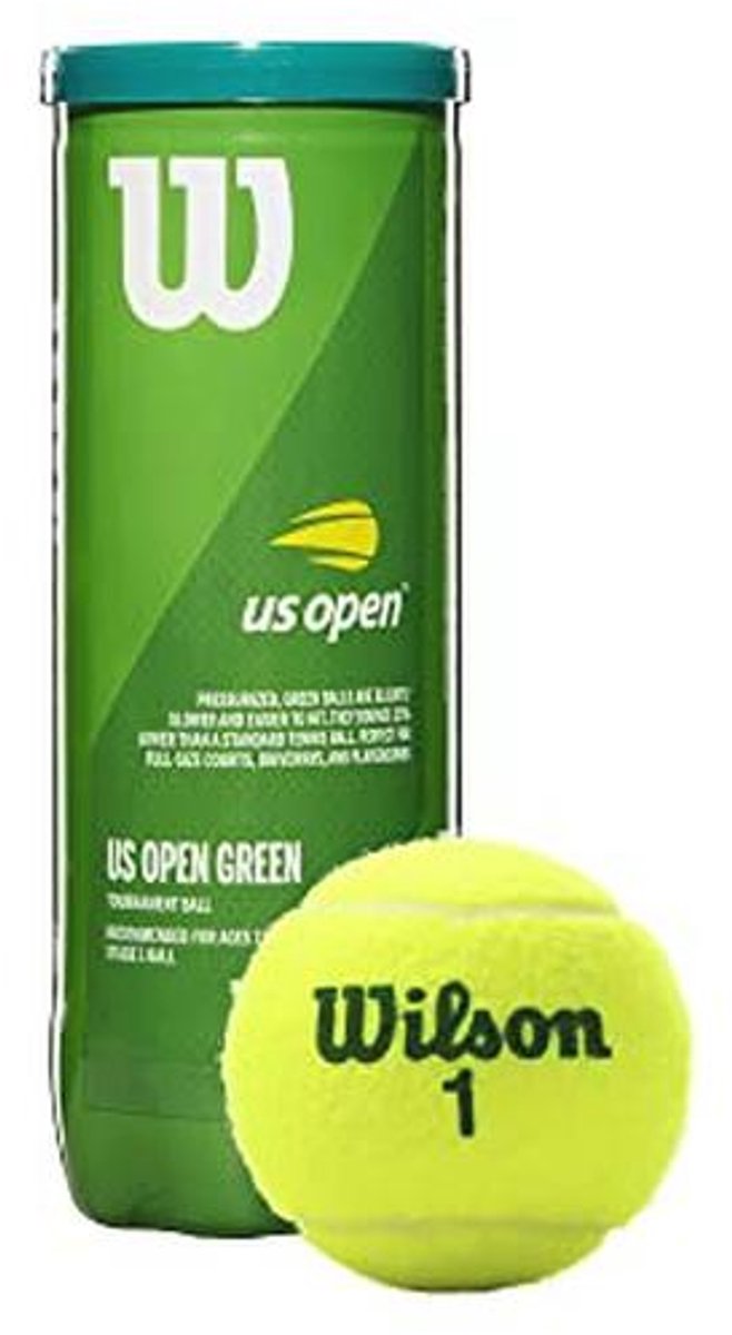 US Open Toernooibal Tennisballen - Groen