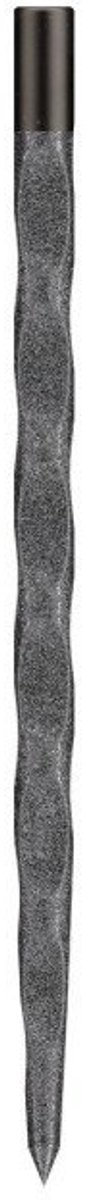 Shot Jurassic Silver Steel Points 35 mm