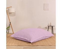 Bananair - Zitzak XXL afneembare hoes - ribfluweel - Lila - 140 x 180 cm