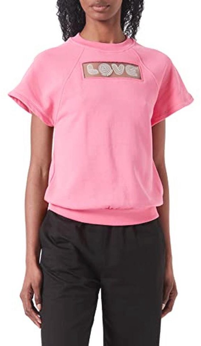 Comfort Fit Korte Mouwen Dames Sweater