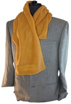 Fleece Wintersjaal Bluvardi - XXL - Oker geel