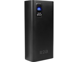 R2B Powerbank 30000 mAh – 6 tot 8 keer opladen – Snellader & LED Display – Powerbanks – Oplader – Power Bank