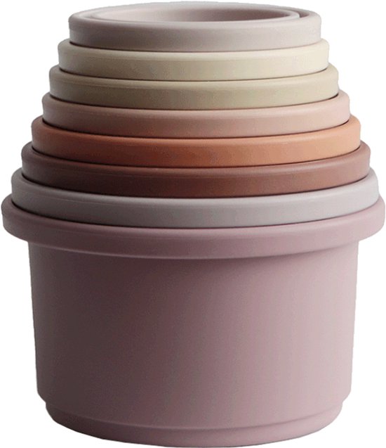 Mushie - Stapeltoren - Stapeltorens - Pastel