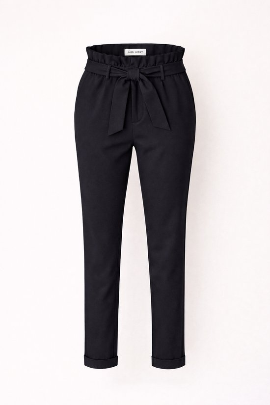 Pantalon de voyage Ann Gissy avec ceinture en ruban – Zwart – Comfort Elegant – Tailles XS à XXL