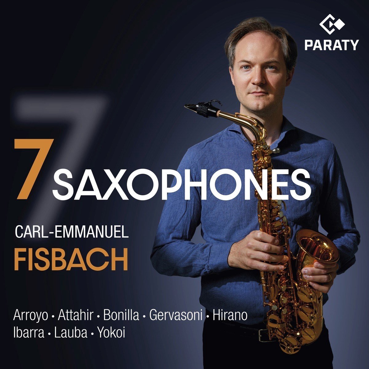 Carl-Emmanuel Fisbach - 7 Saxophones (CD)