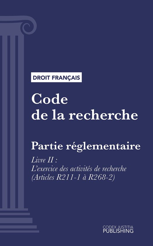 Code de la recherche - cover