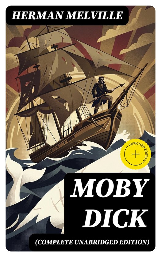 Moby Dick (Complete Unabridged Edition) - cover