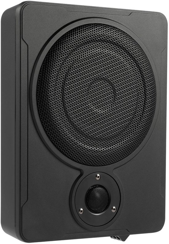 Aafinity Box - Speaker - Subwoofer - Subwoofer auto - 8 inch - 200W - Zwart - 30-100 Hz - 3.9 kg - Makkelijk onder stoel te plaatsen