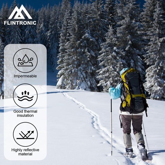 Survival-slaapzak en bivakzak set voor noodsituaties, waterdicht en ultralicht, hitte- en koude bescherming voor outdoor activiteiten — afbeelding 4