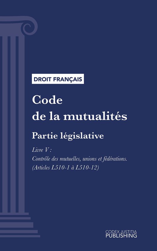 Code de la mutualité - cover