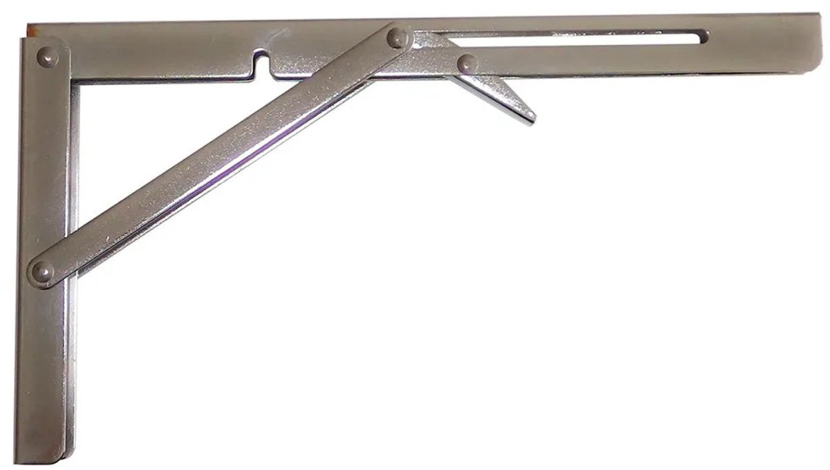 Marine Town Roestvrij Staal Ondersteuning Voor Opklapbare Tafels 150kg Zilver 300 x 165 x 25 mm